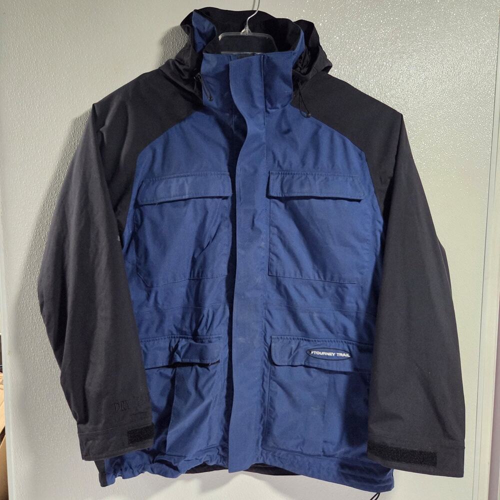 Vintage Cabela’s Dry Plus Jacket Hunting Fishing Outdoor Waterproof Men’s XL